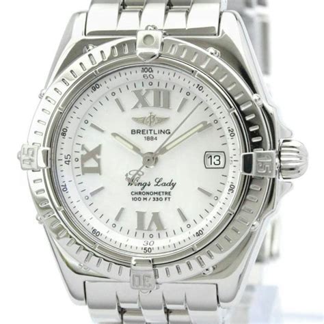 breitling wings lady chronometer|Breitling Wings Lady A67350 .